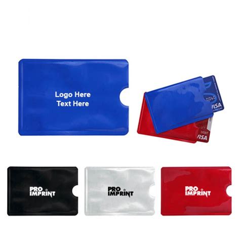 promotional imprintable rfid credit card sleeves|RFID Credit Card Protector Sleeve .